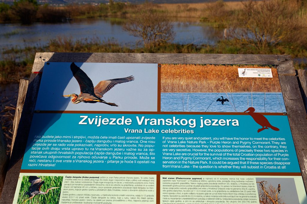 vransko jezero, dalmacija, vrana, šetnica, poučna staza