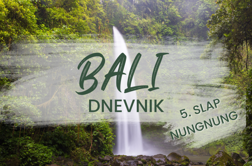bali, nung nung, nungnung, Indonezija, vodopad
