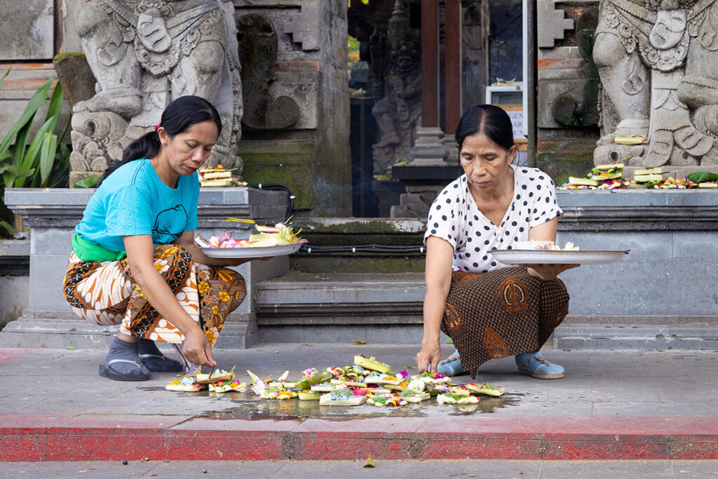 canang sari, ubud, bali