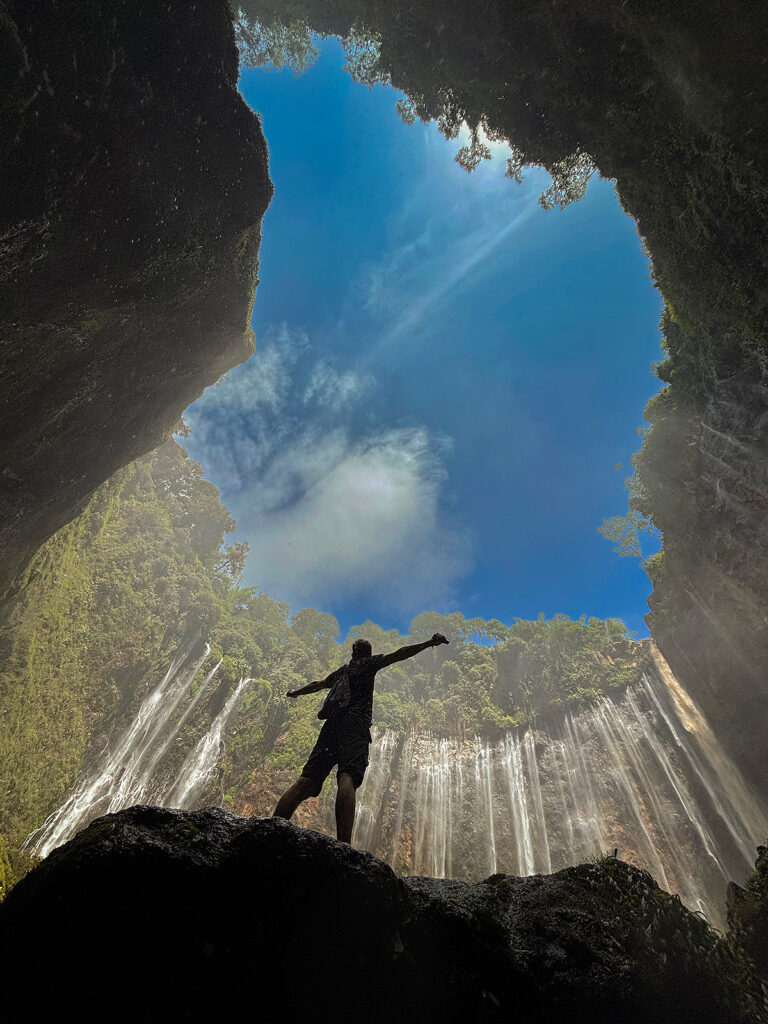 indonezija, tumpak sewu, java, slap